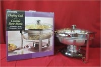 Serenata Chafing Dish Stainless Steel w/ Glass