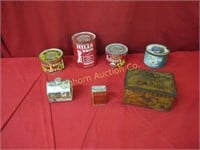Vintage Tins: Coffee, Tobacco, Spice, Syrup