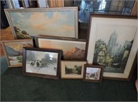 Selection of Prints, etc.