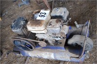 Wheelbarrow Type Gas Air Compressor