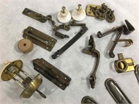 Collection of Door Lock Parts and Drawer Pulls