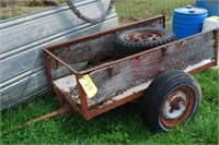 Wagon (Metal Bed) Wood Sides 58x30"