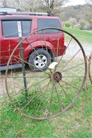 Old Iron Wheel 4' 6 1/2"