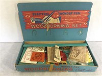 Vintage Electric Wonder Pen Woodburning Craft Kit