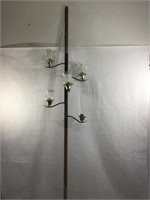 Tension Rod Lamp