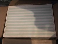 Box of Old School Dot Matrix Printer Paper