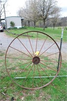 Old Iron Wheel 4' 6 1/2"