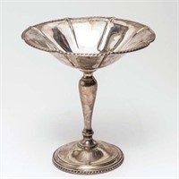 Frank M. Whiting Sterling Silver Tazza, Weighted