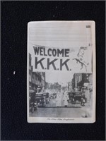 Vintage 1910 Original KKK Convention Photo