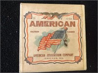 Vintage American Shotgun Shell Box Advertising