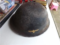 Vintage Metal Military Helmet WWII German Nazi