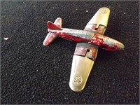 Vintage Hubley Metal Airplane Toy