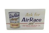 Aviation Motor Oil Advertising Metal Sign 14"