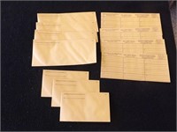 Vintage Lot of 11 UNUSED Railroad L&N Envelopes