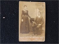 Vintage Family Photo Cabinet Card