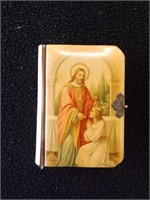Vintage Celluloid Cover Small German Bible