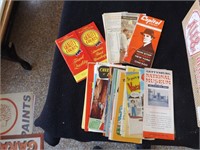 HUGE Vintage lot of Travel Brochures