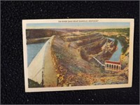 Vintage Dix River Danville KY Post Card