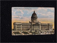 Vintage 1911 Kentucky State Capitol Post Card