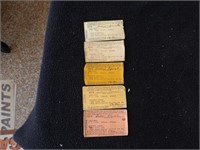 Vintage Lot 5 PA 1940-50's Drivers Licenses'