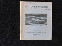 #1 Issue-Vintage 1968 KY Historical Book