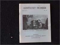 Vintage 1971 Kentucky Pioneer History Book