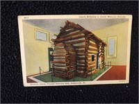 Vintage Lincoln Birthplace Kentucky Post Card