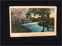 Vintage Alumbuagh, KY Post Card