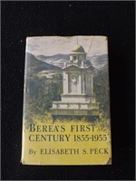 Vintage 1955 Berea's First Century Book