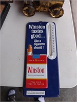Vintage Rare Blue Winston Cigarettes Thermometer