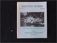 Vintage 1969 Kentucky Pioneer History Book