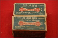 (2) Remington UMC Kleanbore .22 LR