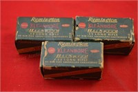 (3) Remington Kleanbore .22 LR