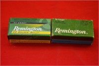 (2) Remington Golden Bullet & Target .22 Short