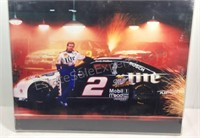 Rusty Wallace 20 1/2" x 16" framed poster