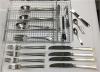 Hampton Silversmiths stainless steel flatware in