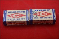 (2) CCI Mini-mag & dart .22 Short