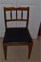 Wooden Chair w/Cushioned Seat