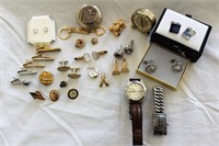 cufflinks, jewelry, watches