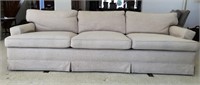 Upholstered couch and chair, matching