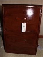 Two drawer file cabinet and two drawer cabinet