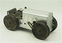 Louis Marx Wind Up Tin Car Toy Metal Wheels 8.25"