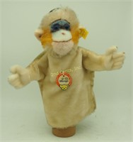 Steiff Monkey Mungo Puppet Plush Toy W/ Tags