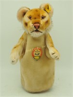 Steiff Lioness Puppet Plush Lion Toy W/ Tags