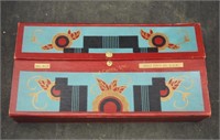 Eagle Pencil Case Box 917 Htf Friedmann Compass