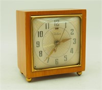 Vintage Telechron Model 7h209 Electric Clock Wood