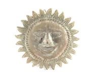 Terra Cotta Sun Sculpture - 20"