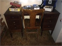 Antique Desk & Chair
