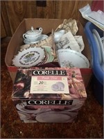 Romance China, Corelle Ware, & Other Dishes