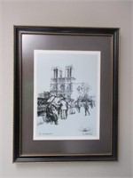 French Decorative Framed Picture